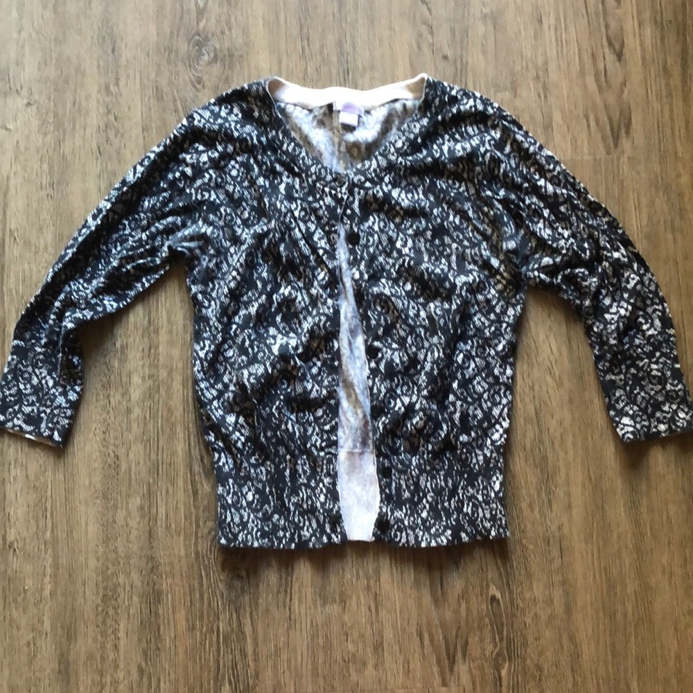 Black and white Cardigan